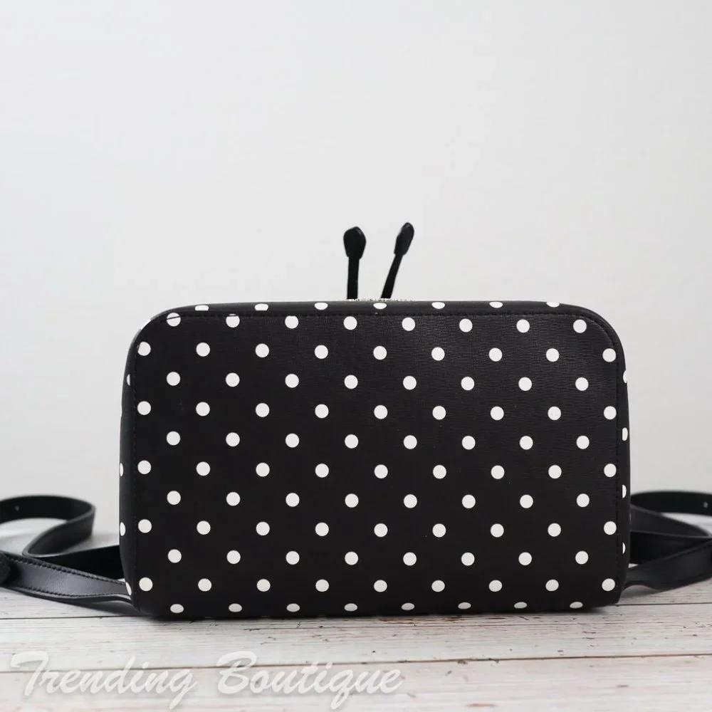 NWT Disney x Kate Spade New York Minnie Mouse Backpack in Black Multi - Picture 10 of 13